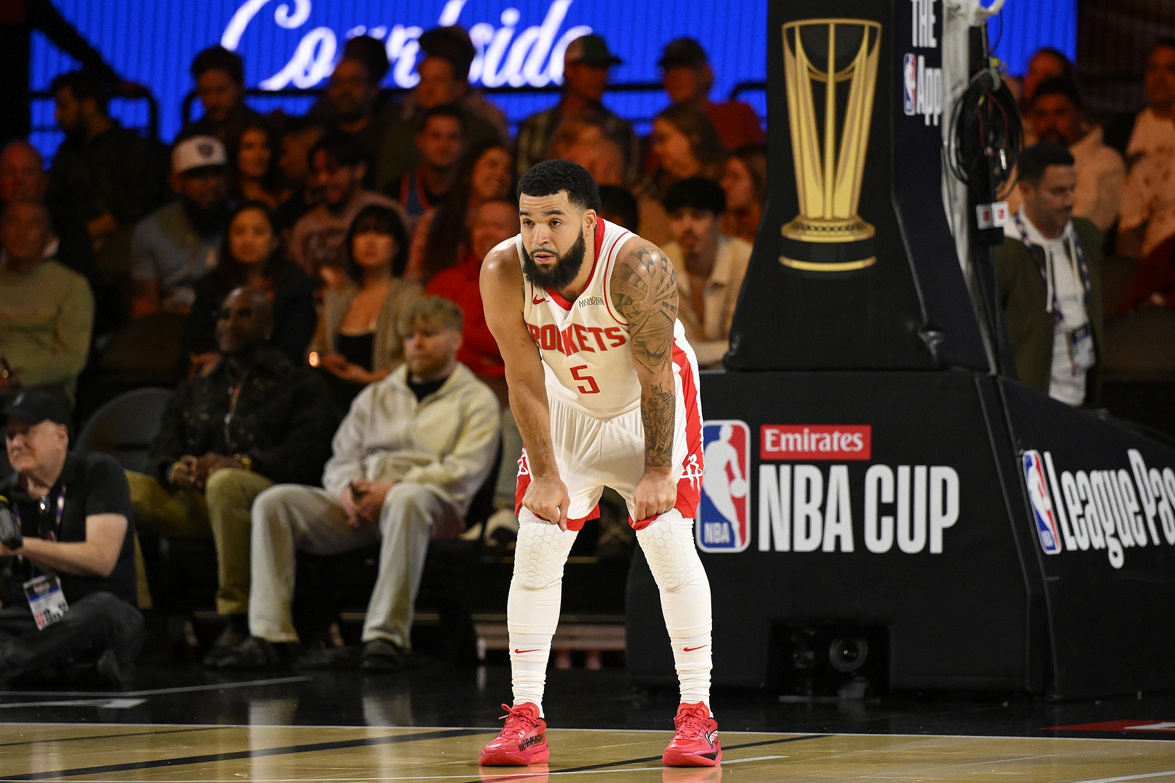 范弗里特:阿門跟我配合得很默契 我們要為4月份的比賽做準(zhǔn)備了